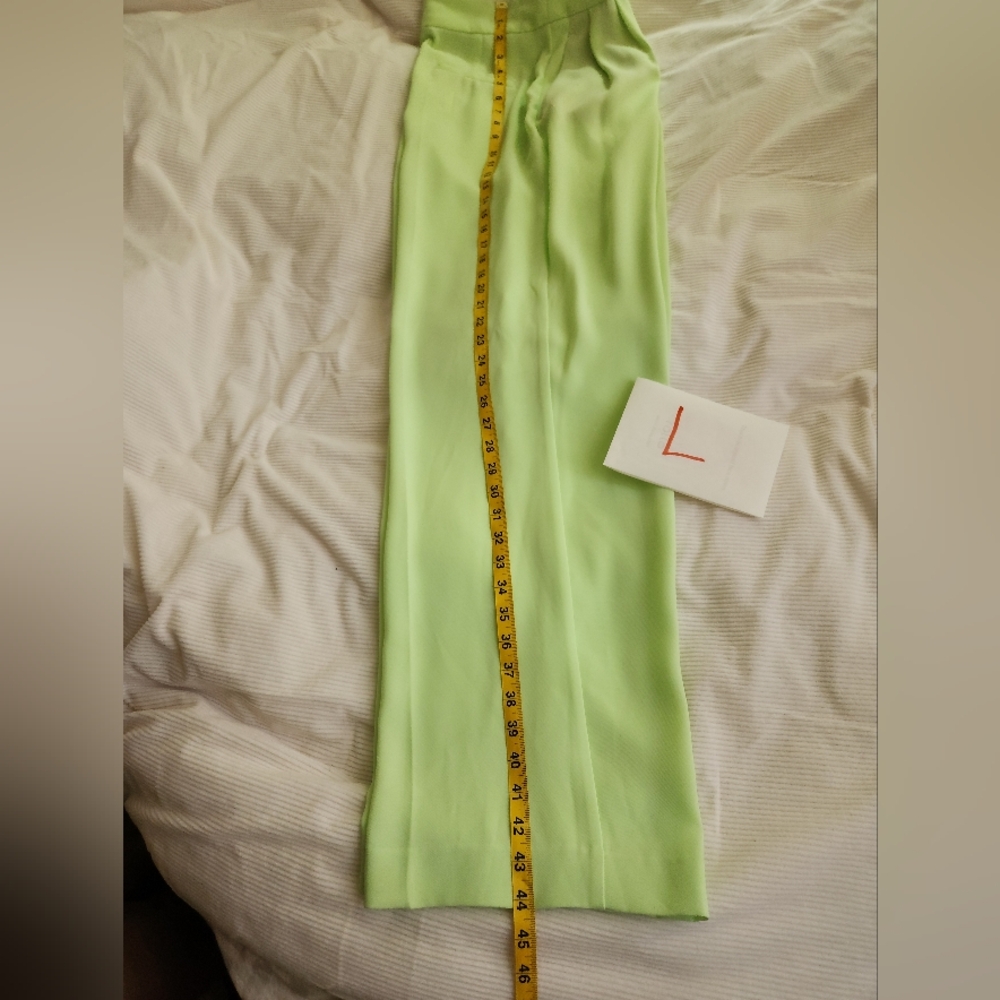 Zara trousers  Light Green BNWT. Trousers/PANTS ONLY - Picture 7 of 15